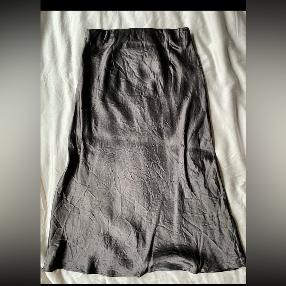Aritzia  Babaton slip skirt chocolate dark brown size 4